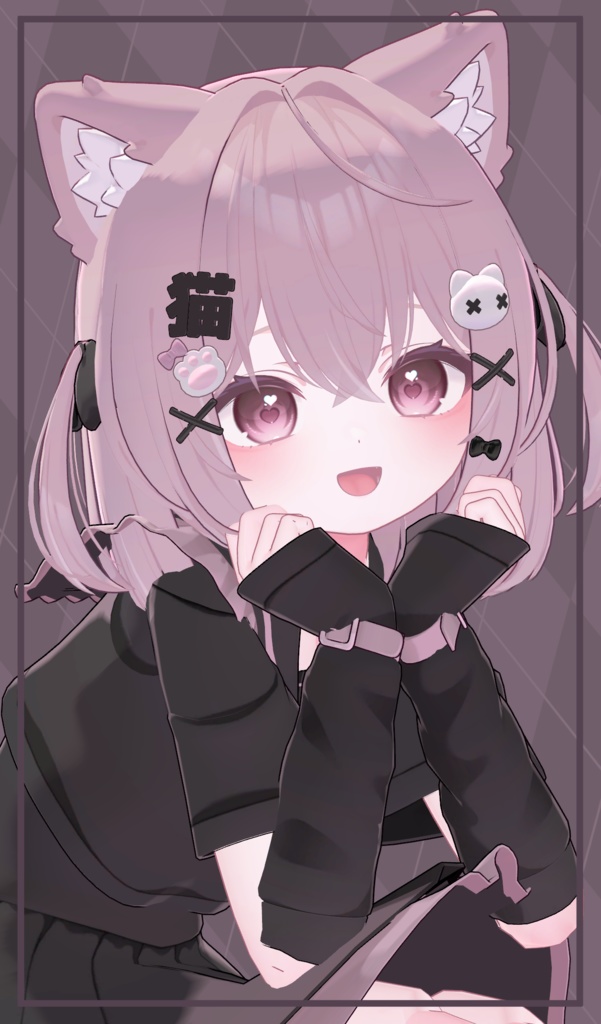 【Chocolat】YamiNeko Hairpin Set【MA対応】