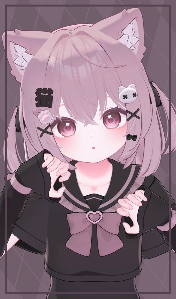 【Chocolat】YamiNeko Hairpin Set【MA対応】