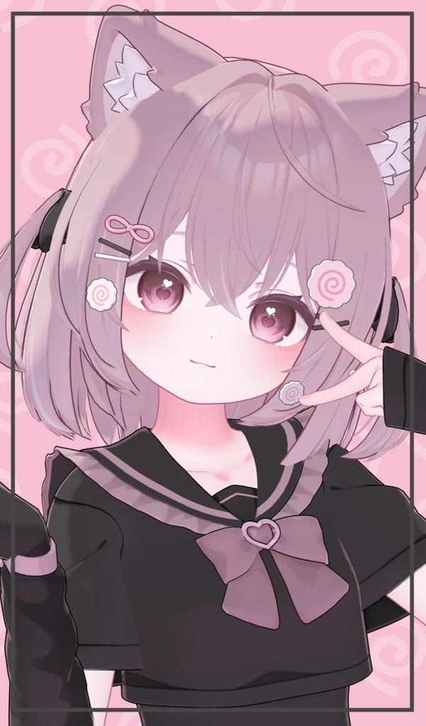 【Chocolat】Narutomaki Hairpin Set【MA対応】