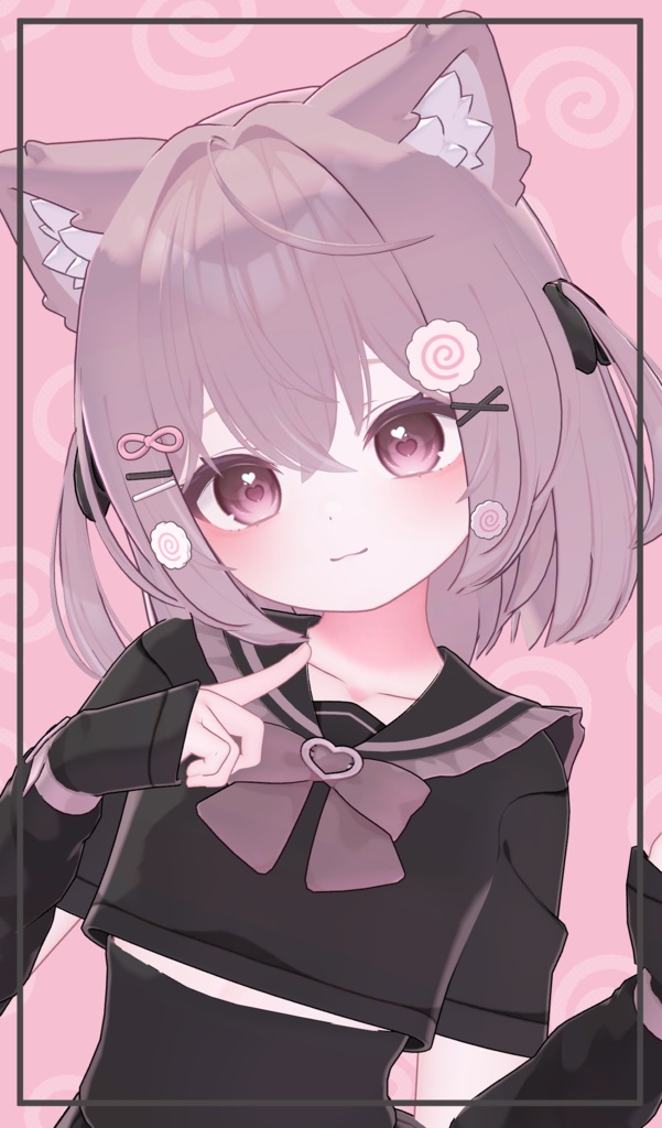 【Chocolat】Narutomaki Hairpin Set【MA対応】