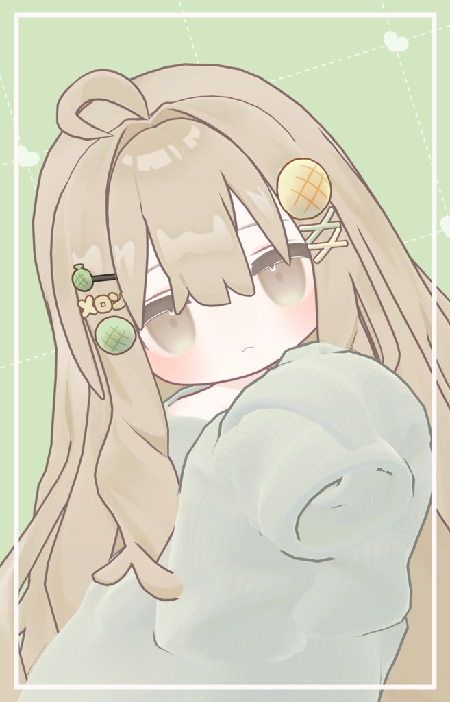 【Kipfel】Melon Melon Hairpin Set【MA対応】