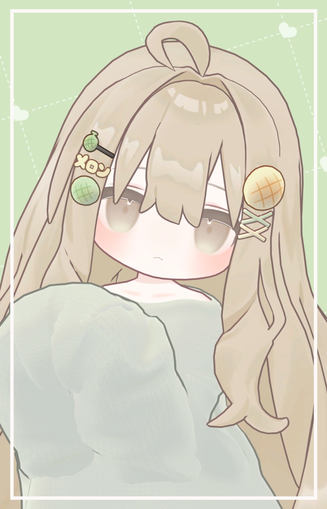 【Kipfel】Melon Melon Hairpin Set【MA対応】