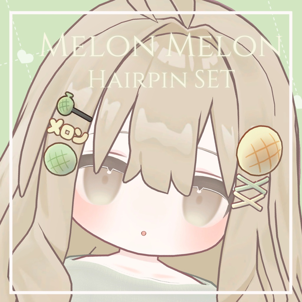 【Kipfel】Melon Melon Hairpin Set【MA対応】