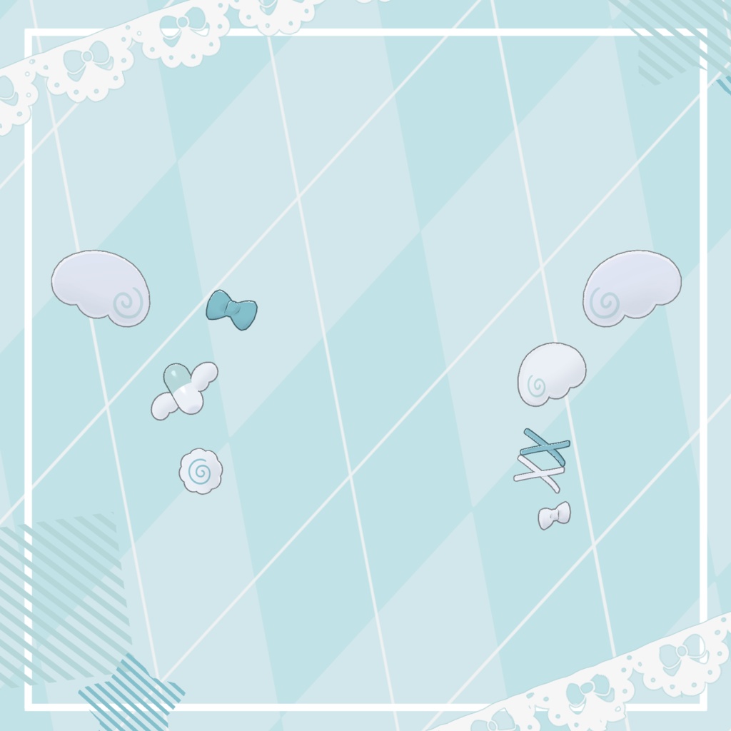 【Milfy】Angel Hairpin Set【MA対応】