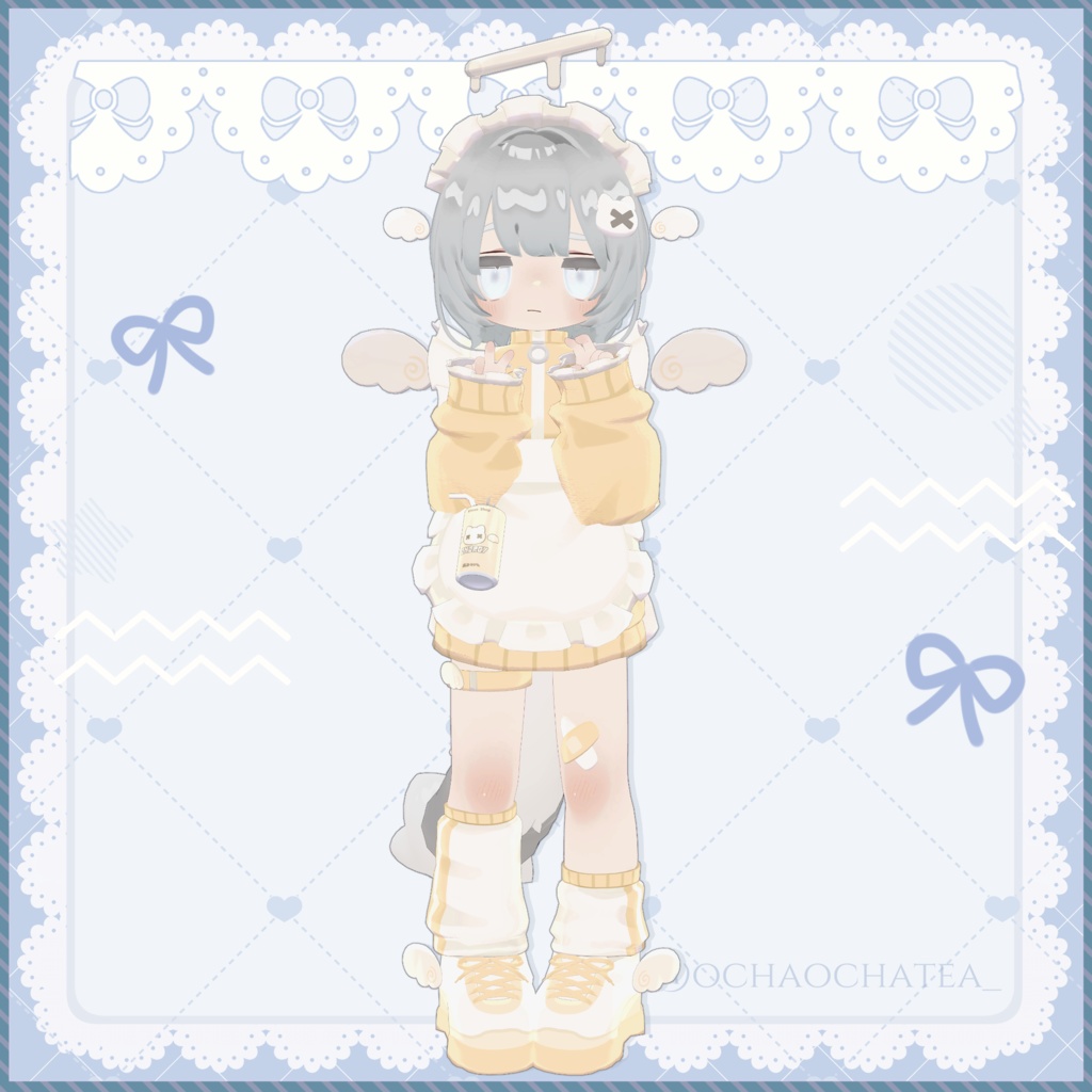 【MameFriends】Angel Neko Maid【MA対応】