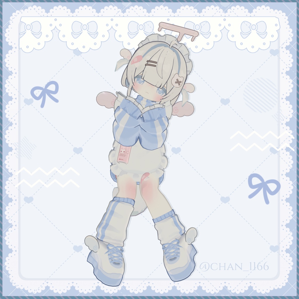 【MameFriends】Angel Neko Maid【MA対応】