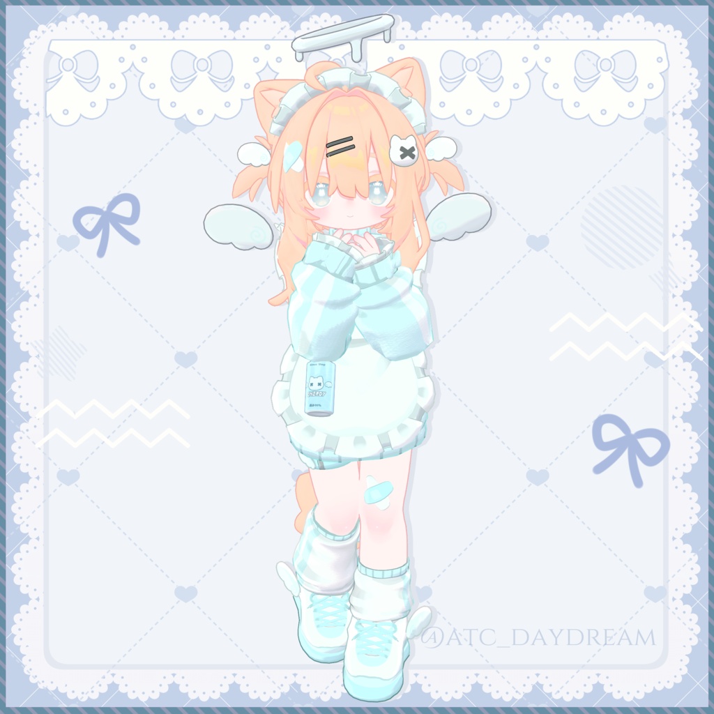 【MameFriends】Angel Neko Maid【MA対応】