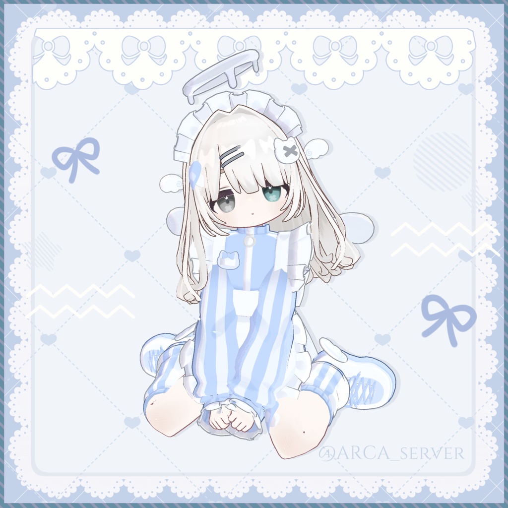 【MameFriends】Angel Neko Maid【MA対応】