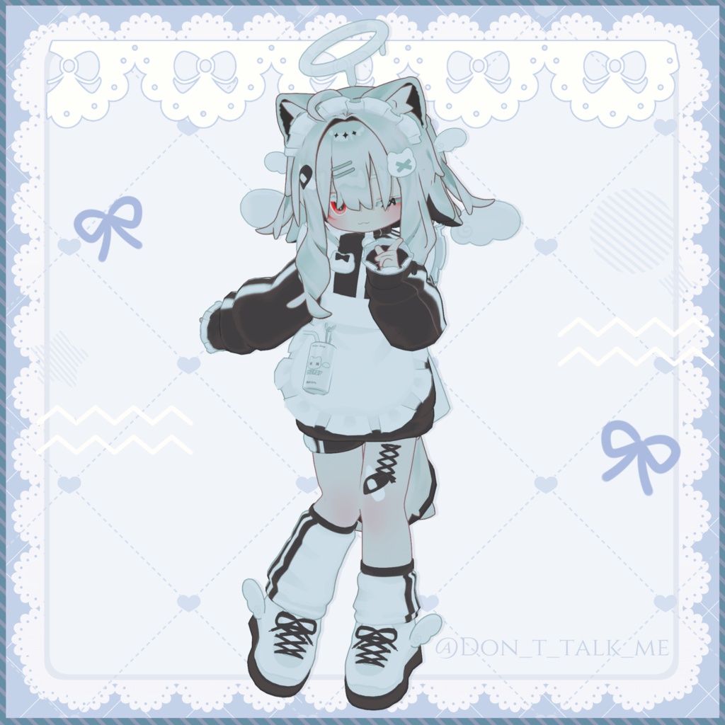 【MameFriends】Angel Neko Maid【MA対応】