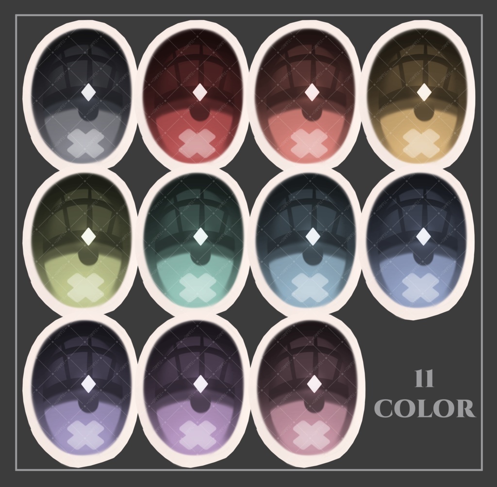 Shiratsume Eye Texture Set