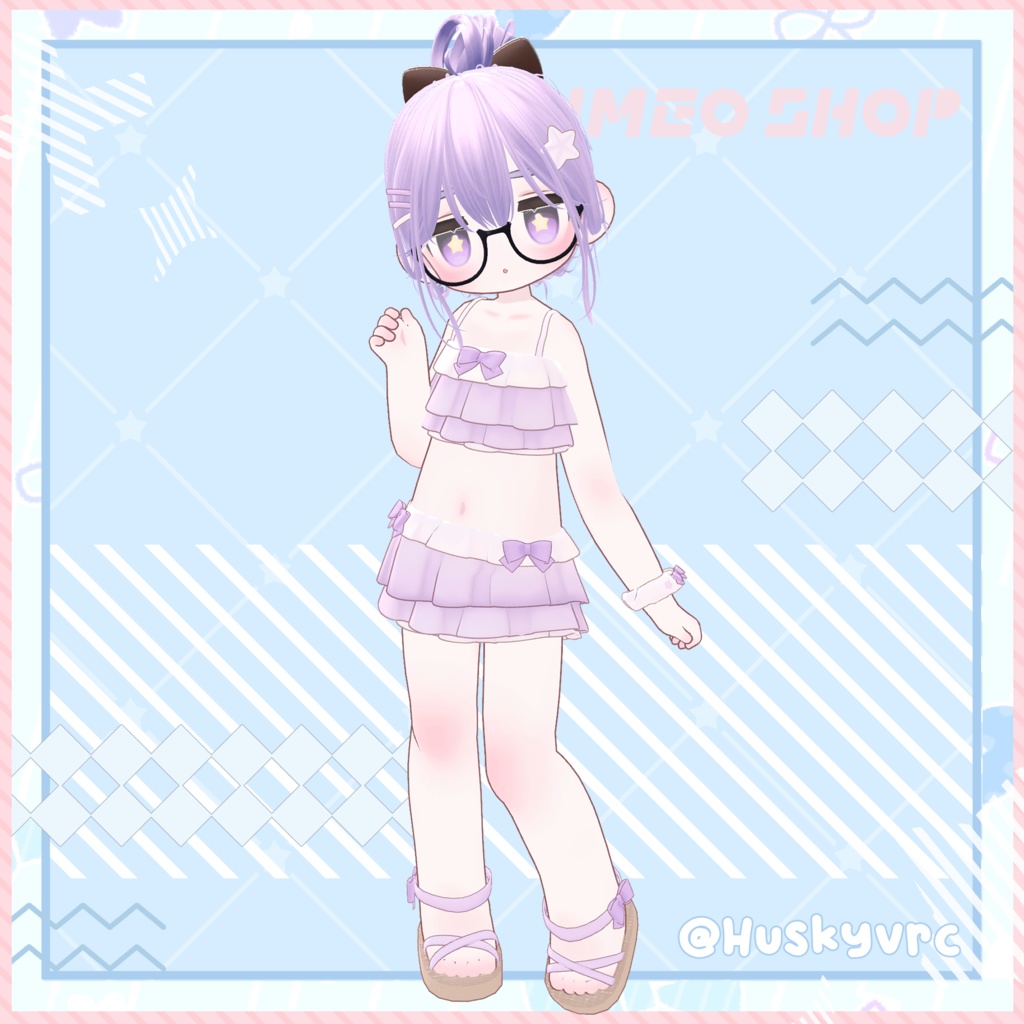 【MameFriends】Frill Splash【MA対応】♥10000Followers♥