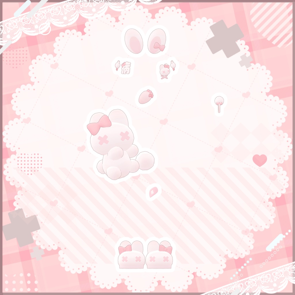 【Kipfel】YamiUsa Accessories Set【MA対応】