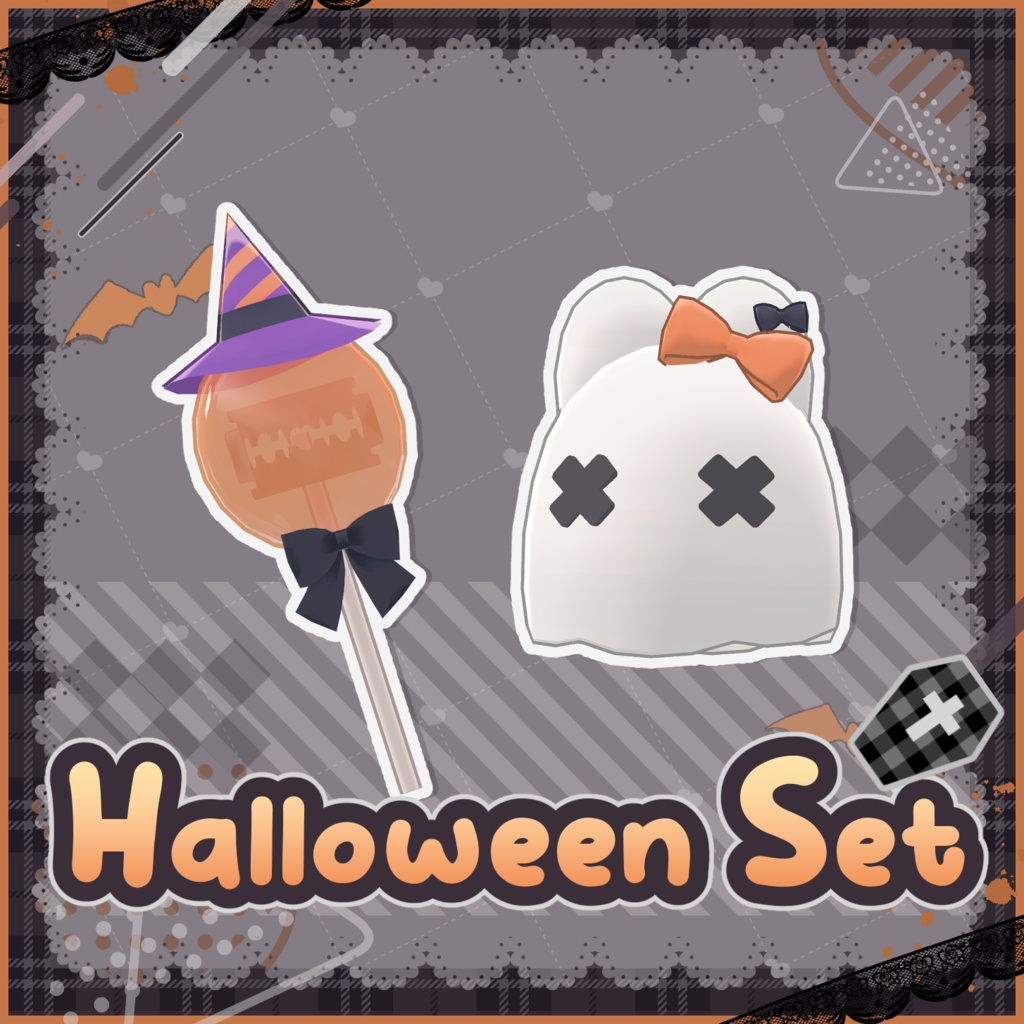 【Free/無料】【MameFriends】Halloween Set【MA対応】