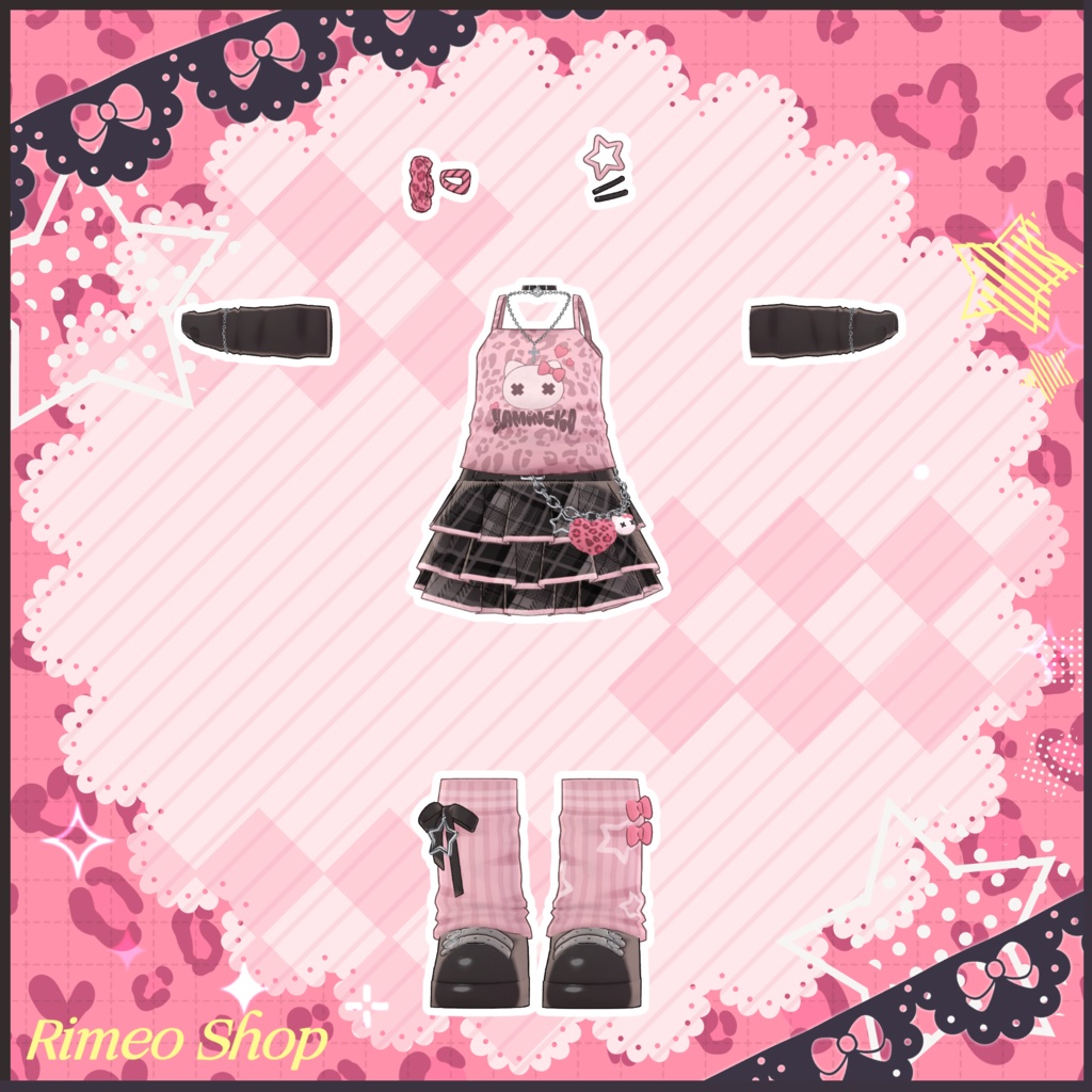 【MameFriends】Leopard Pop【MA対応】