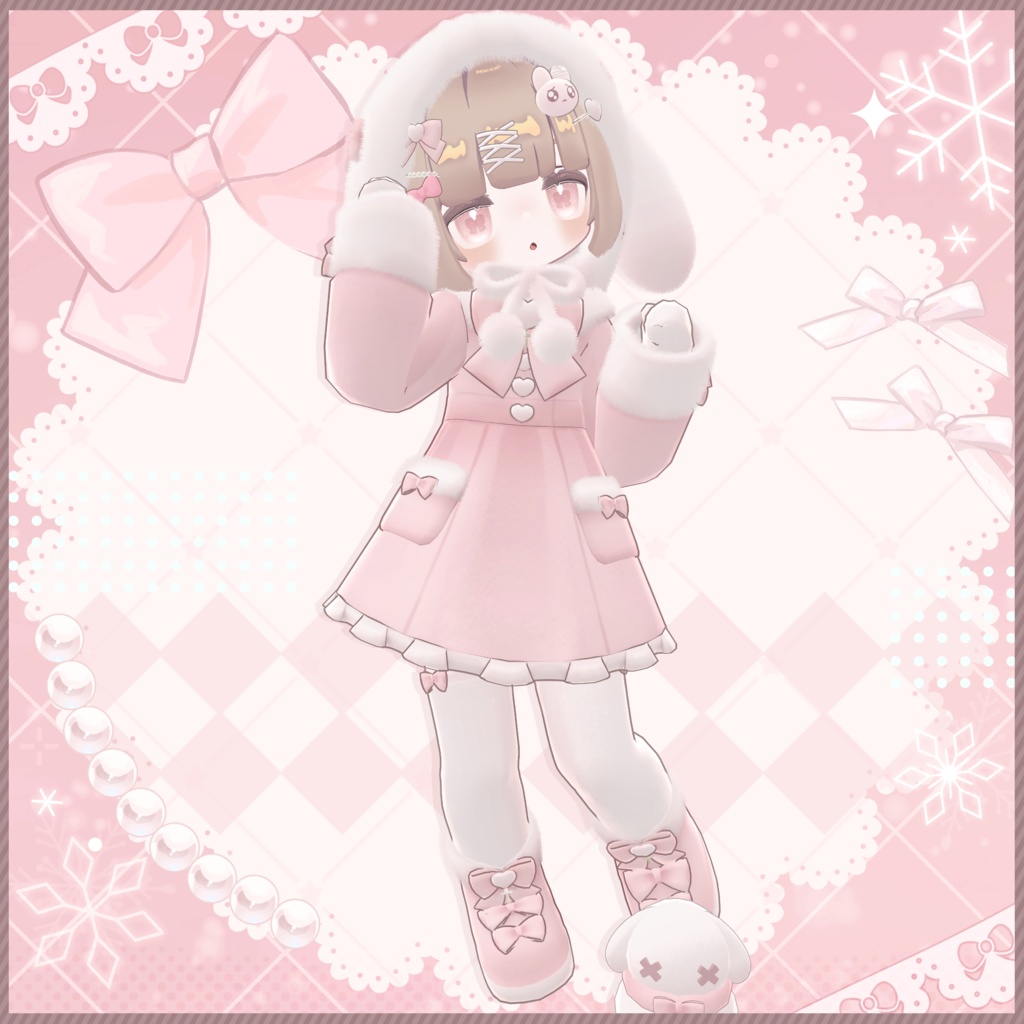 ♥Sale♥【MameFriends】Snow Bunny Winter【MA対応】