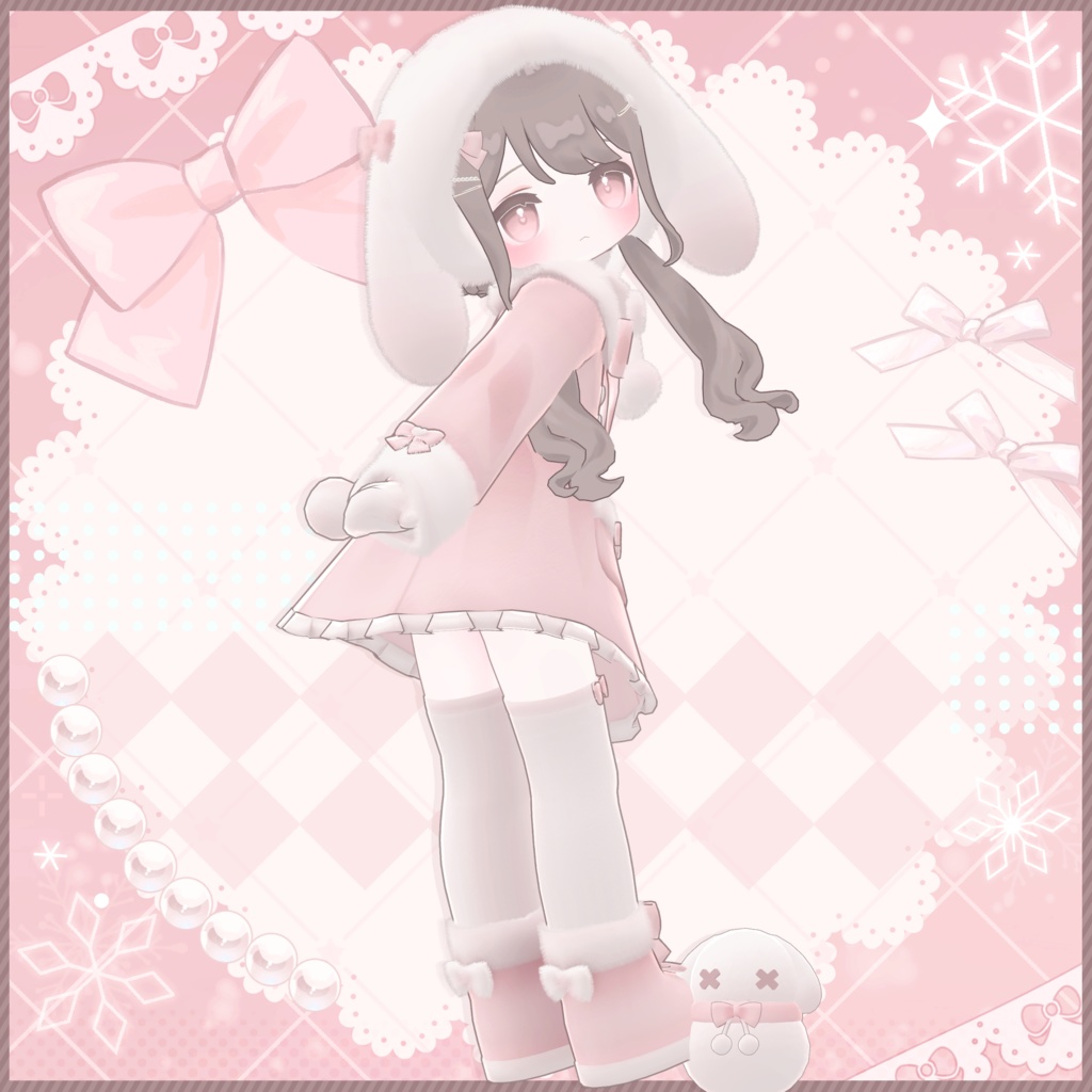 ♥Sale♥【MameFriends】Snow Bunny Winter【MA対応】