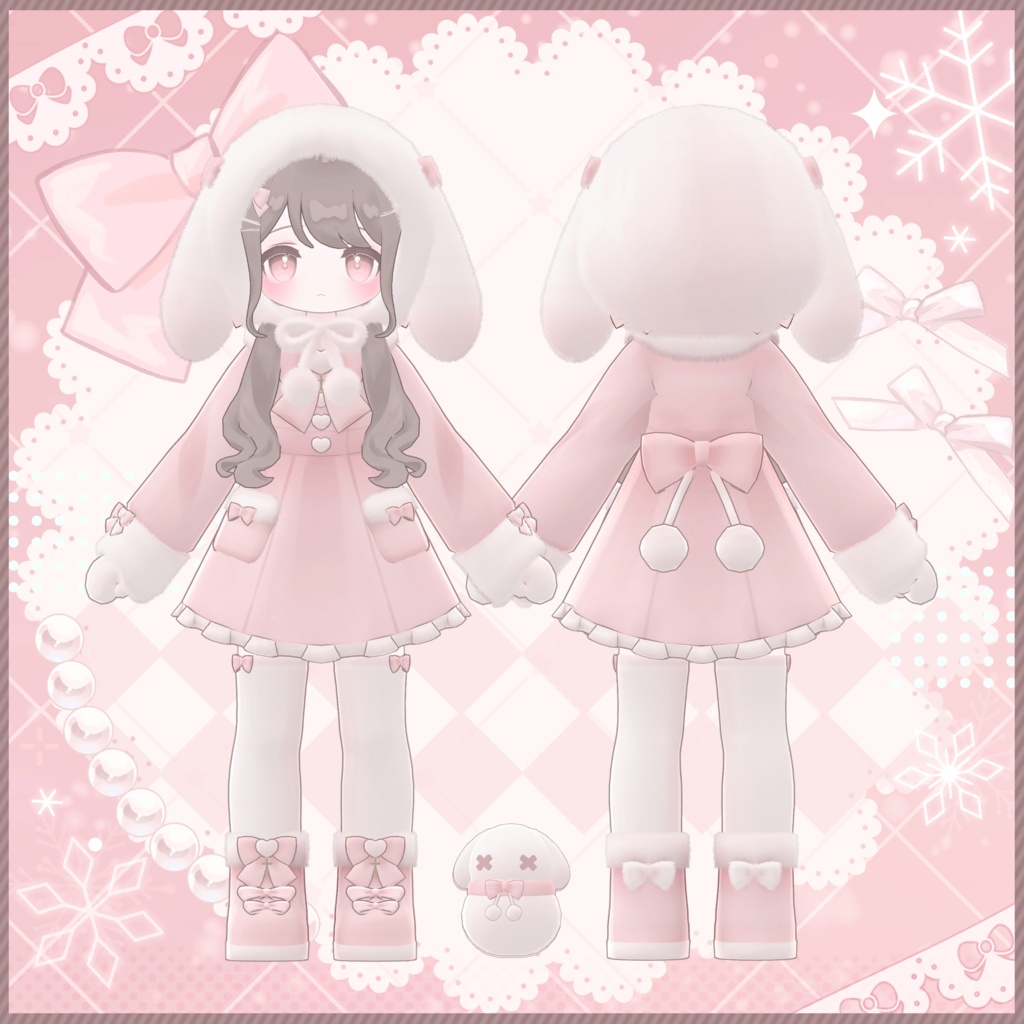 ♥Sale♥【MameFriends】Snow Bunny Winter【MA対応】