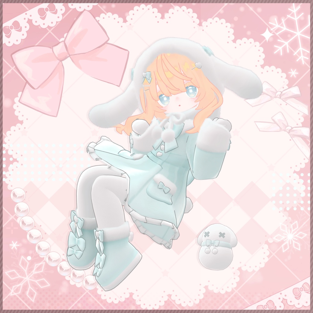 ♥Sale♥【MameFriends】Snow Bunny Winter【MA対応】