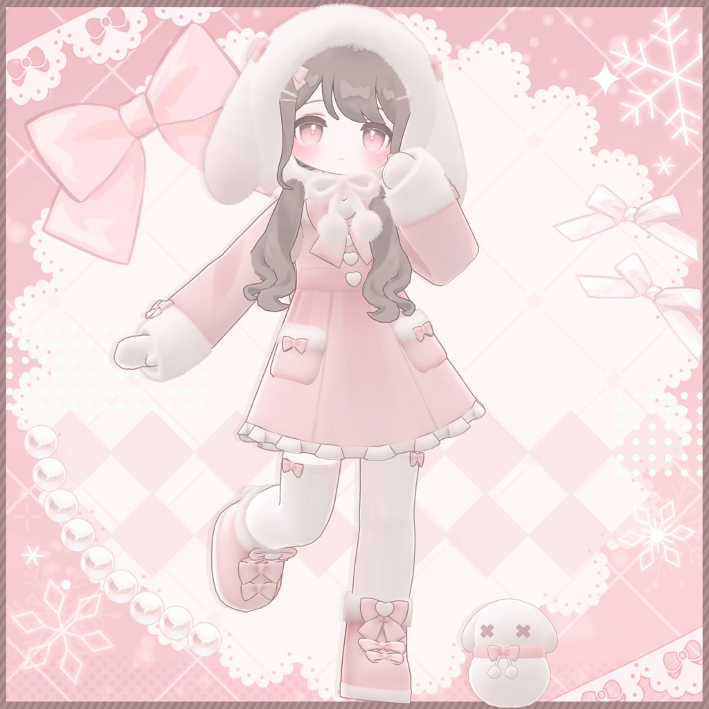 ♥Sale♥【MameFriends】Snow Bunny Winter【MA対応】