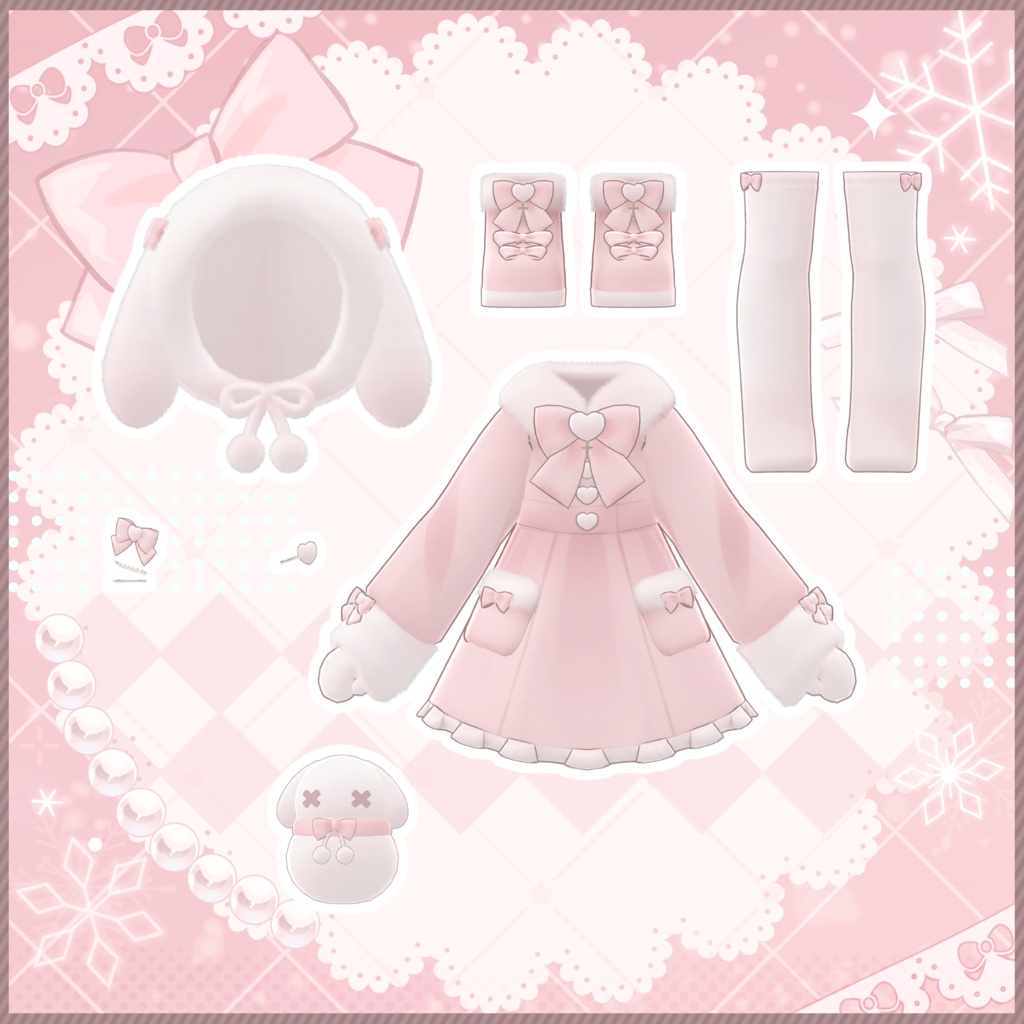 ♥Sale♥【MameFriends】Snow Bunny Winter【MA対応】
