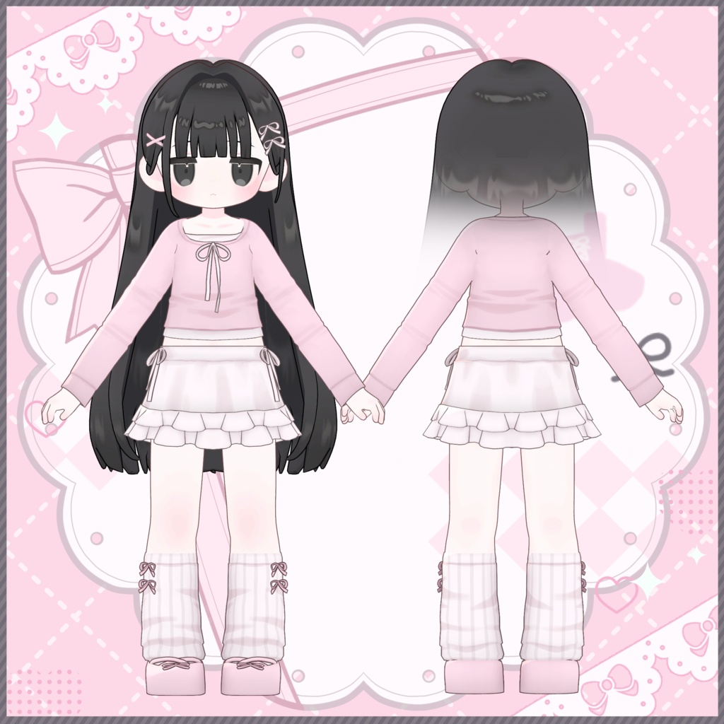 【Free/無料】Simple Balletcore【MameFriends】