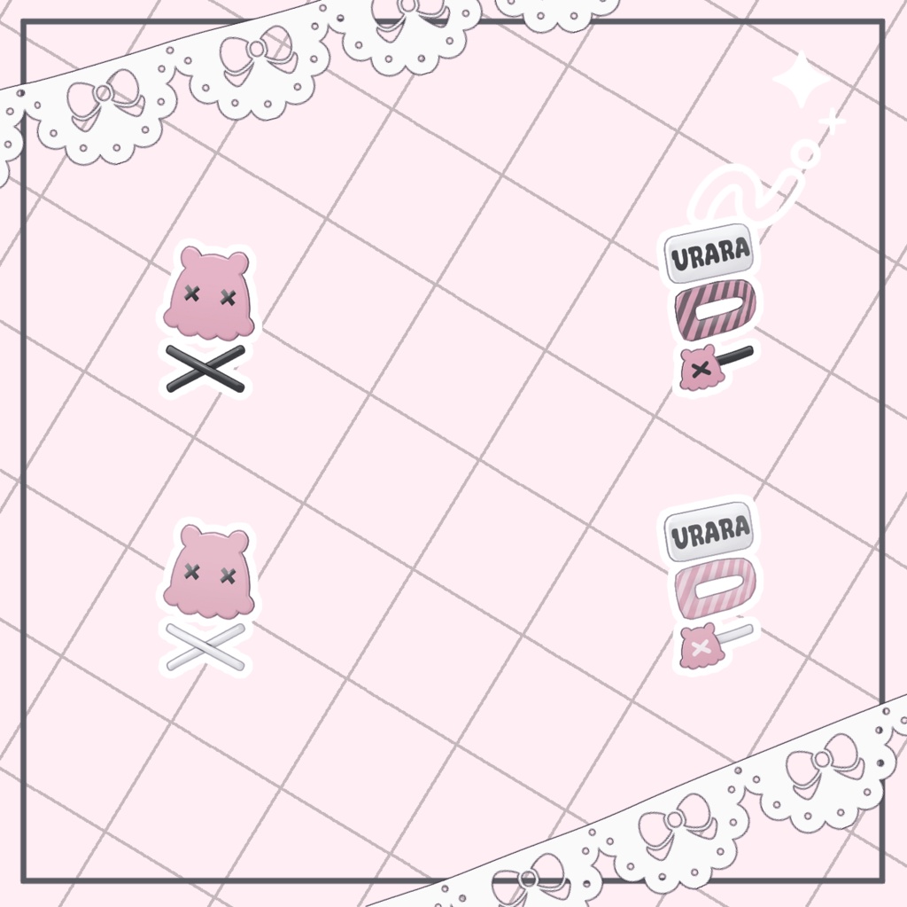 【Urara】Mendako Hairpin