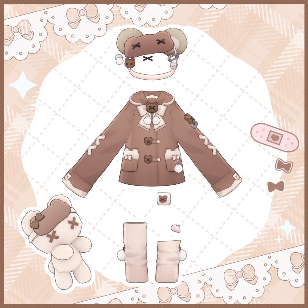 ♥Sale♥【5 Avatars】Sleepy Bear