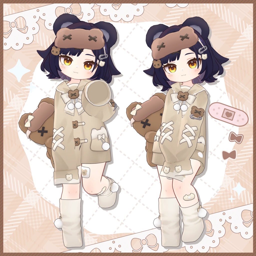 ♥Sale♥【5 Avatars】Sleepy Bear