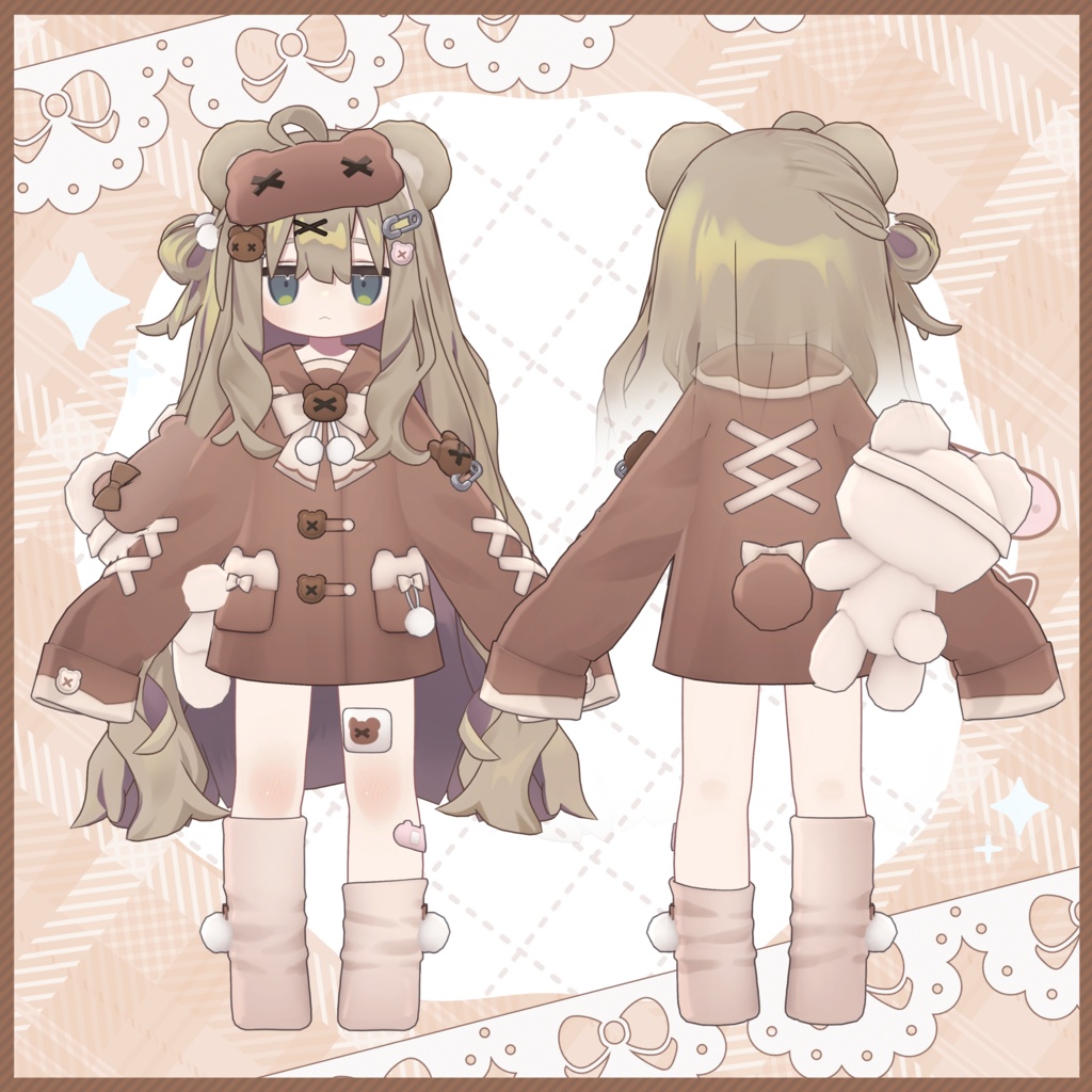 ♥Sale♥【5 Avatars】Sleepy Bear