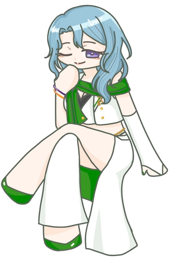 にょたSDステッカー