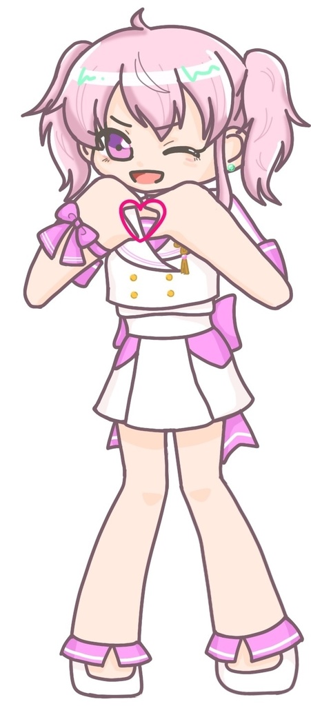 にょたSDステッカー