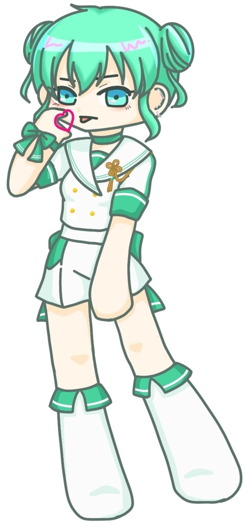 にょたSDステッカー