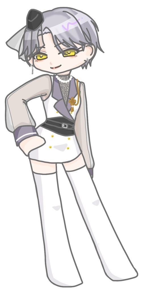 にょたSDステッカー