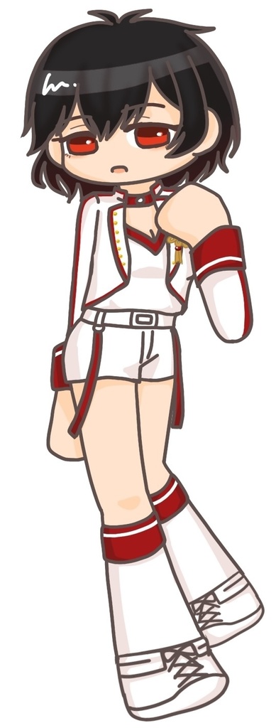 にょたSDステッカー