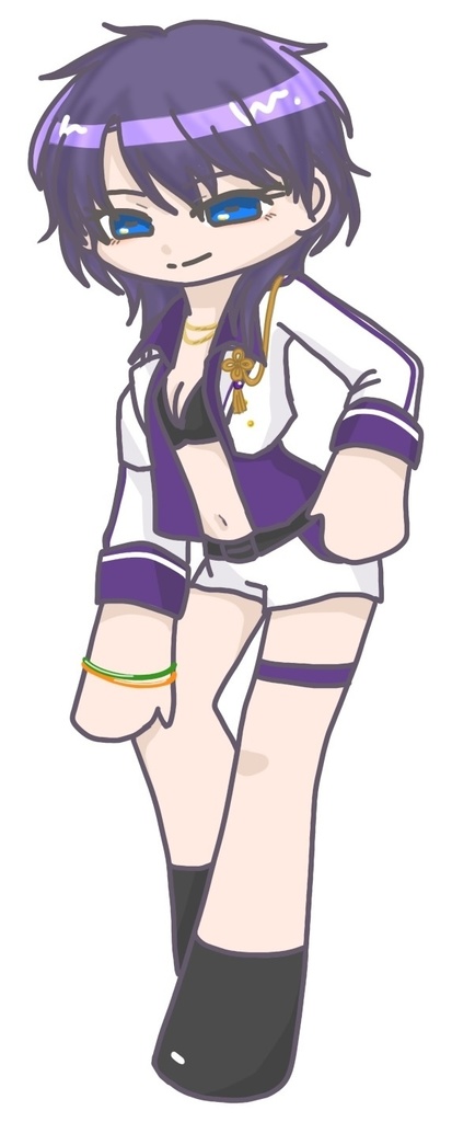 にょたSDステッカー