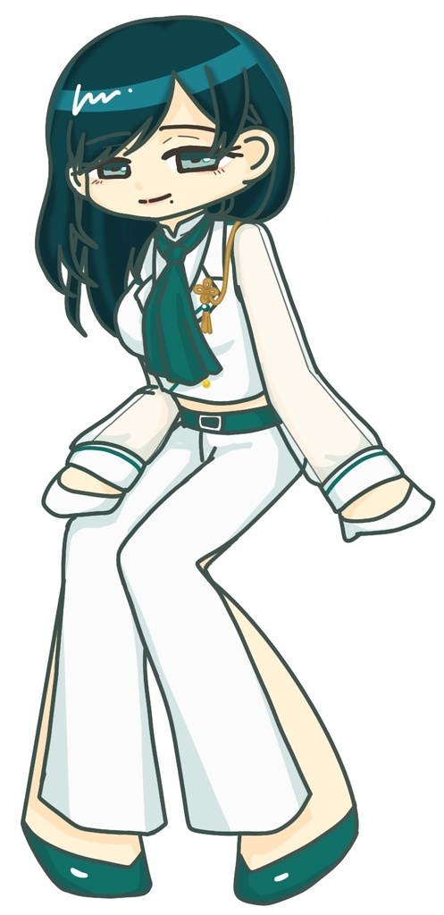 にょたSDステッカー