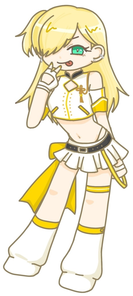 にょたSDステッカー