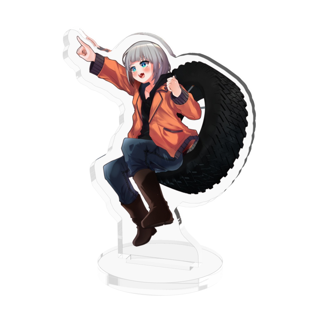 輪道ほいる!キービジュアルアクスタ!