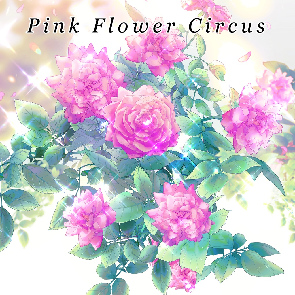 Pink Flower Circus