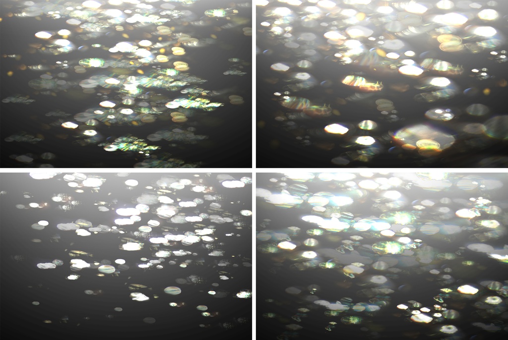 CLIPSTUDIO用光の斑点ブラシ