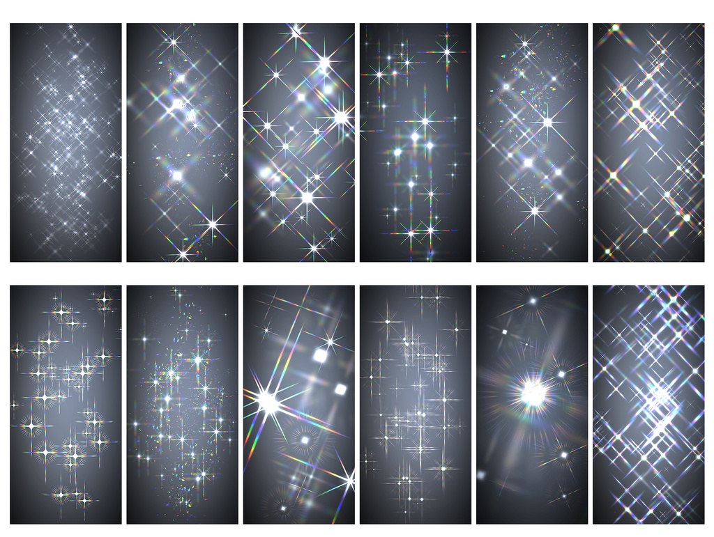 CLIPSTUDIO用キラキラ星ブラシ