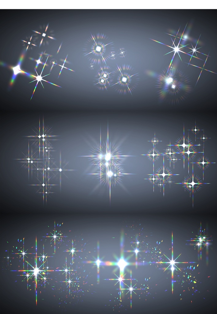 CLIPSTUDIO用キラキラ星ブラシ