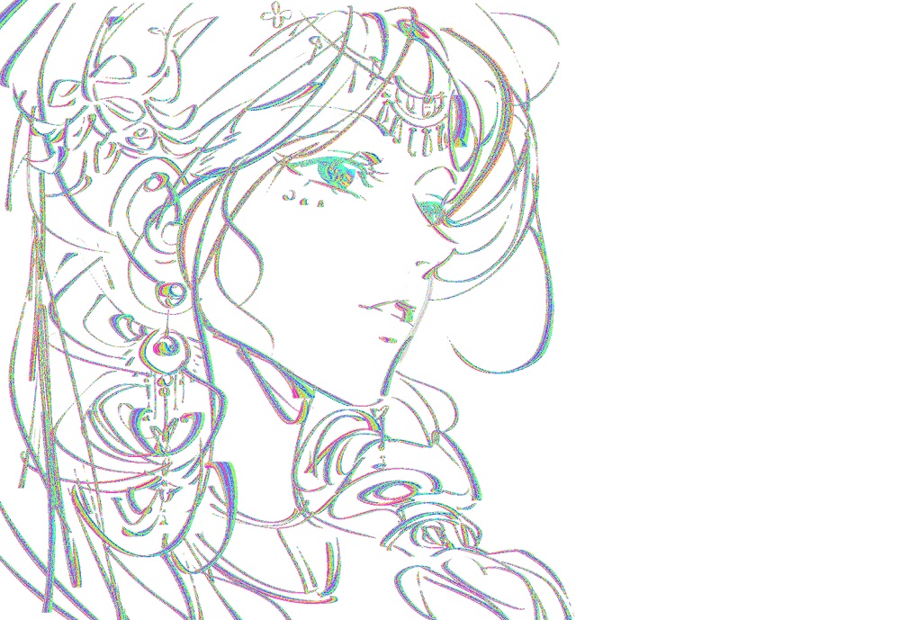 CLIPSTUDIO用16色の リボン ブラシ