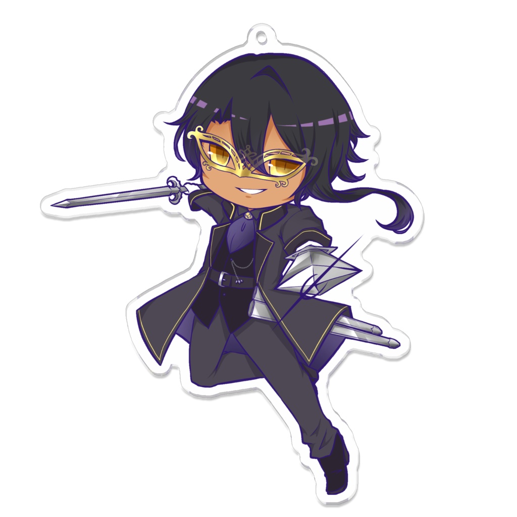 【非公式】クトゥルフオブザマスカレード☆NPCアクリルキーホルダー③