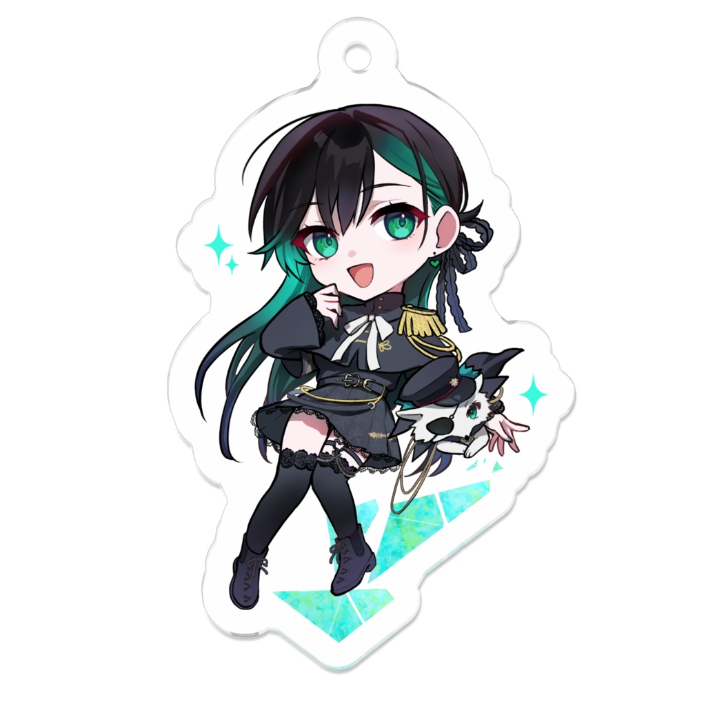 柊 氷翠 女の子ver. アクリルキーホルダー