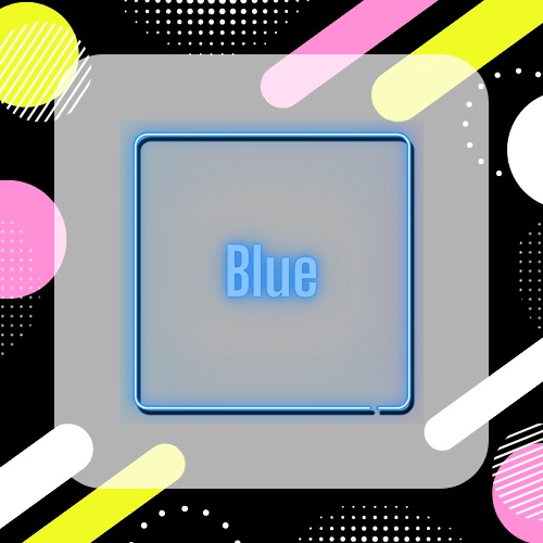 配信用カメラフレーム ネオンカラー