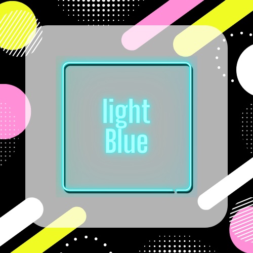 配信用カメラフレーム ネオンカラー