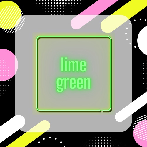 配信用カメラフレーム ネオンカラー