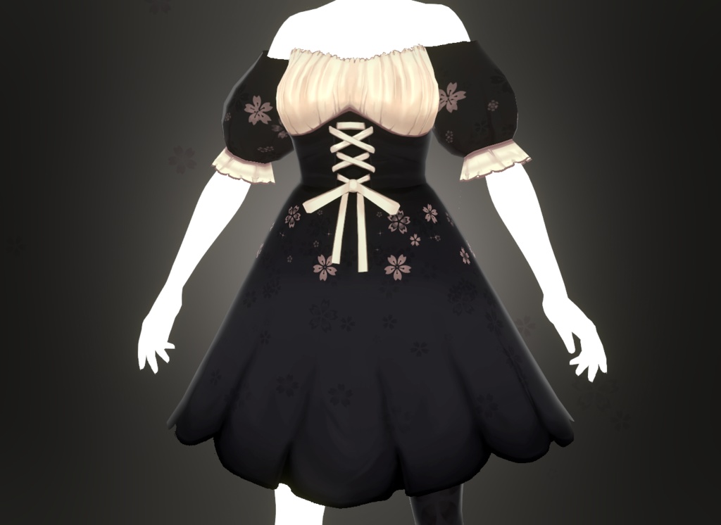 VRoid衣装 Sakura Doll Outfit