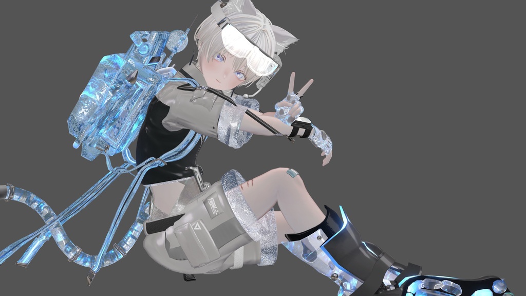 🧊わど透水マテリアル「蒼の揺らぎ」